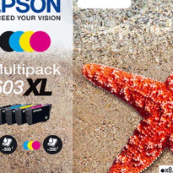 Epson Multi 4 Colores 603xl Estrella De Mar Easymail